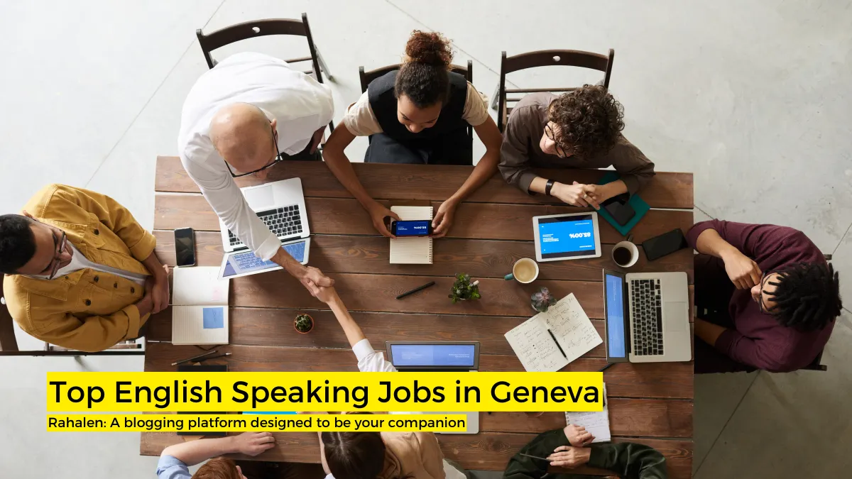 Top English Speaking Jobs in Geneva